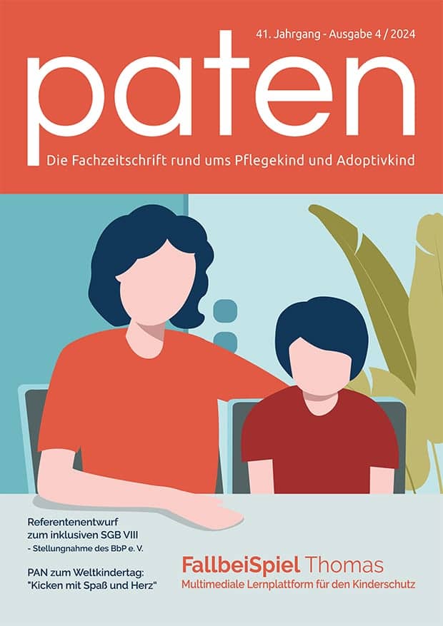 Der pate 04/2024 ist da: FallbeiSpiel Thomas – Multimediale Lernplattform für den Kinderschutz