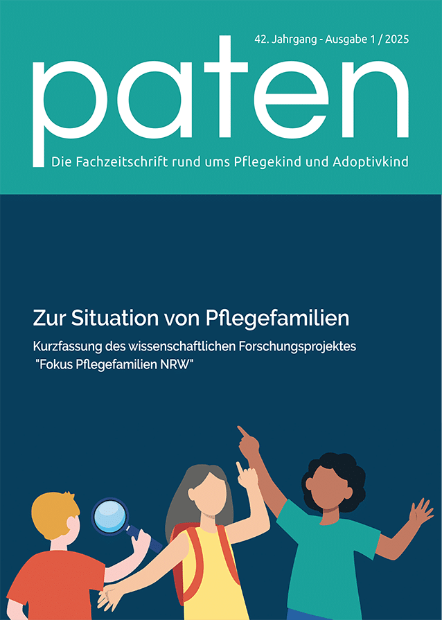 paten 01/2025 – Pflegefamilien stärken. Strukturen verändern.